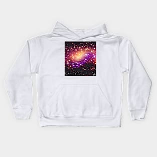 A Galaxy in the Universe Kids Hoodie